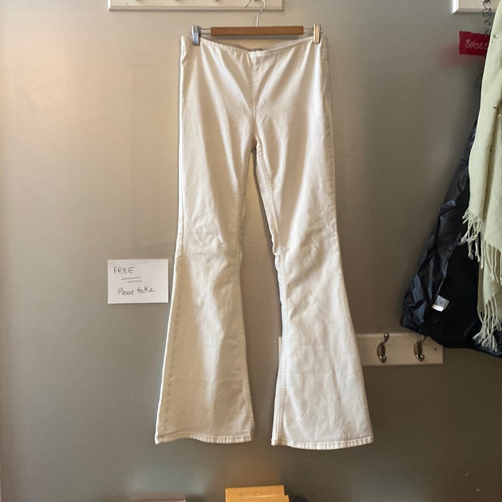 Free People elastic waistband flare